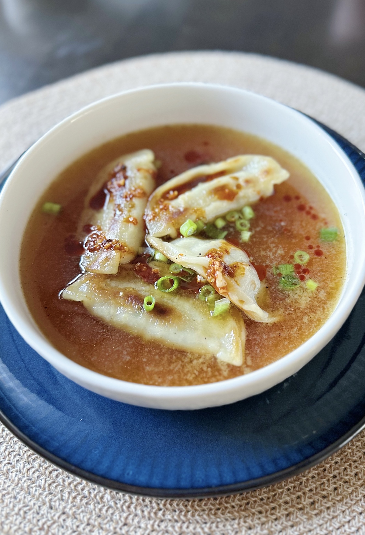 Pork Dumpling Soup FIVE INGREDIENT FEAST